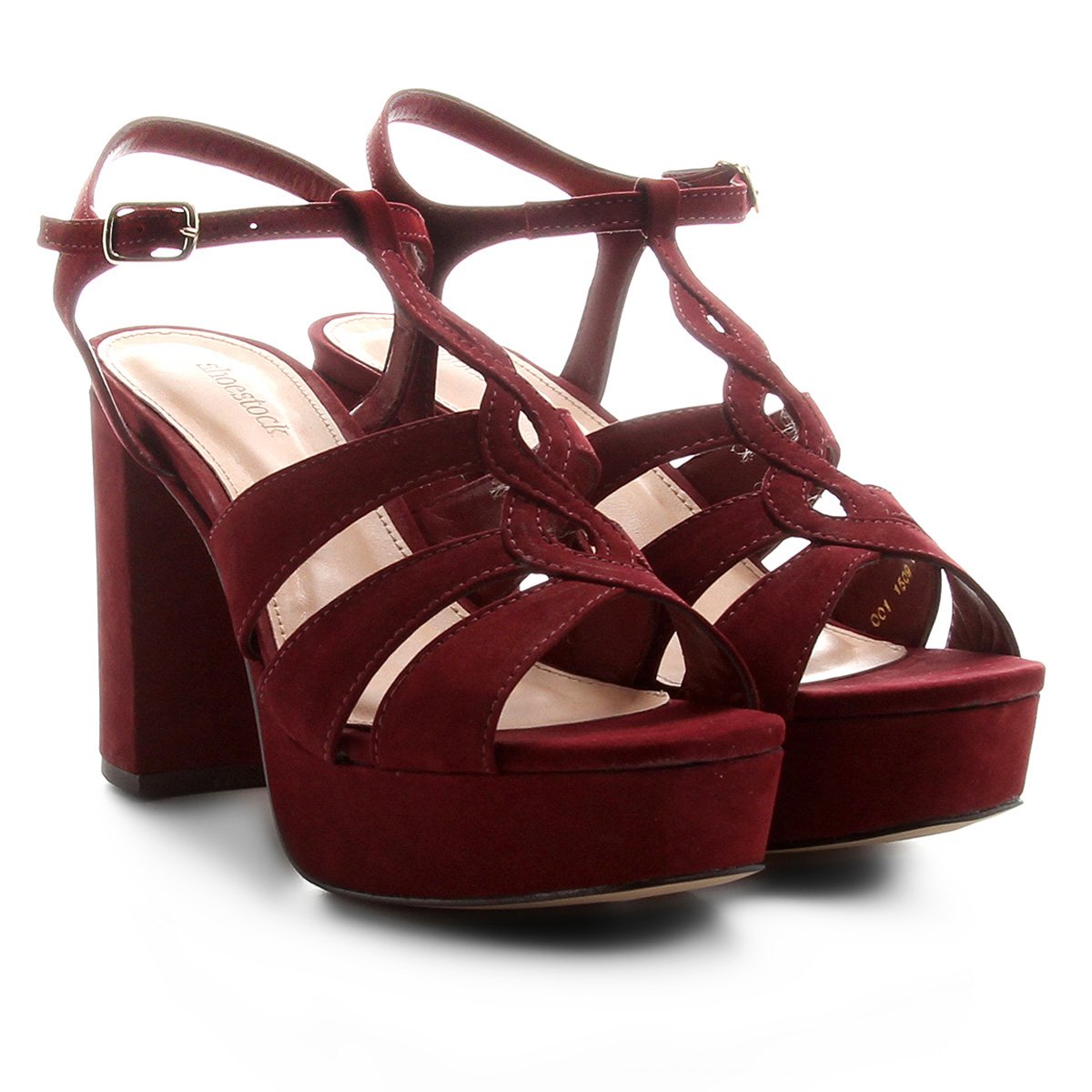 Sandália Couro Shoestock Meia Pata Curvas Feminina Zattini