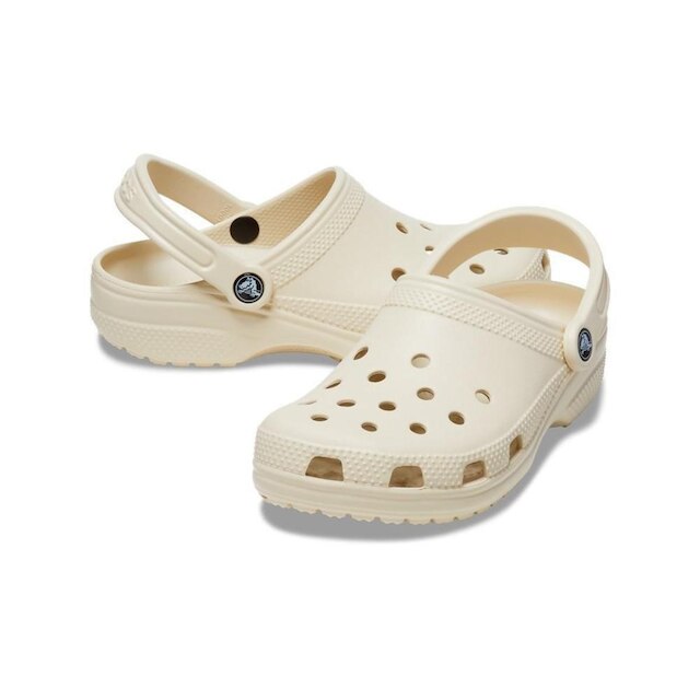Sandália crocs classic bone