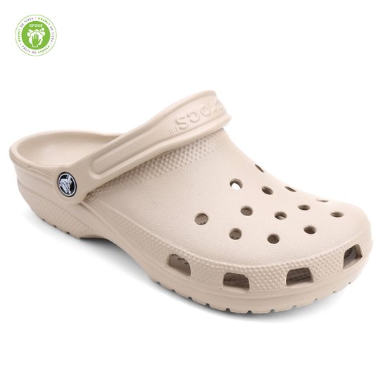 Sandália Crocs Classic - Bege