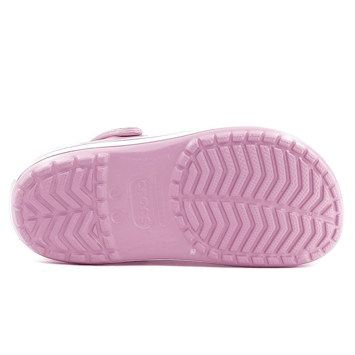 Sandália Crocs Crocband Clog K - Rosa Claro+Pink | Zattini