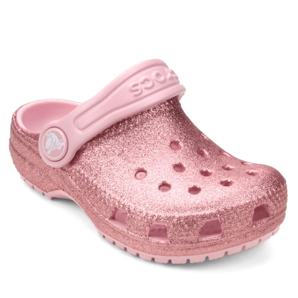 Sandália Crocs Infantil Classic Glitter Zattini