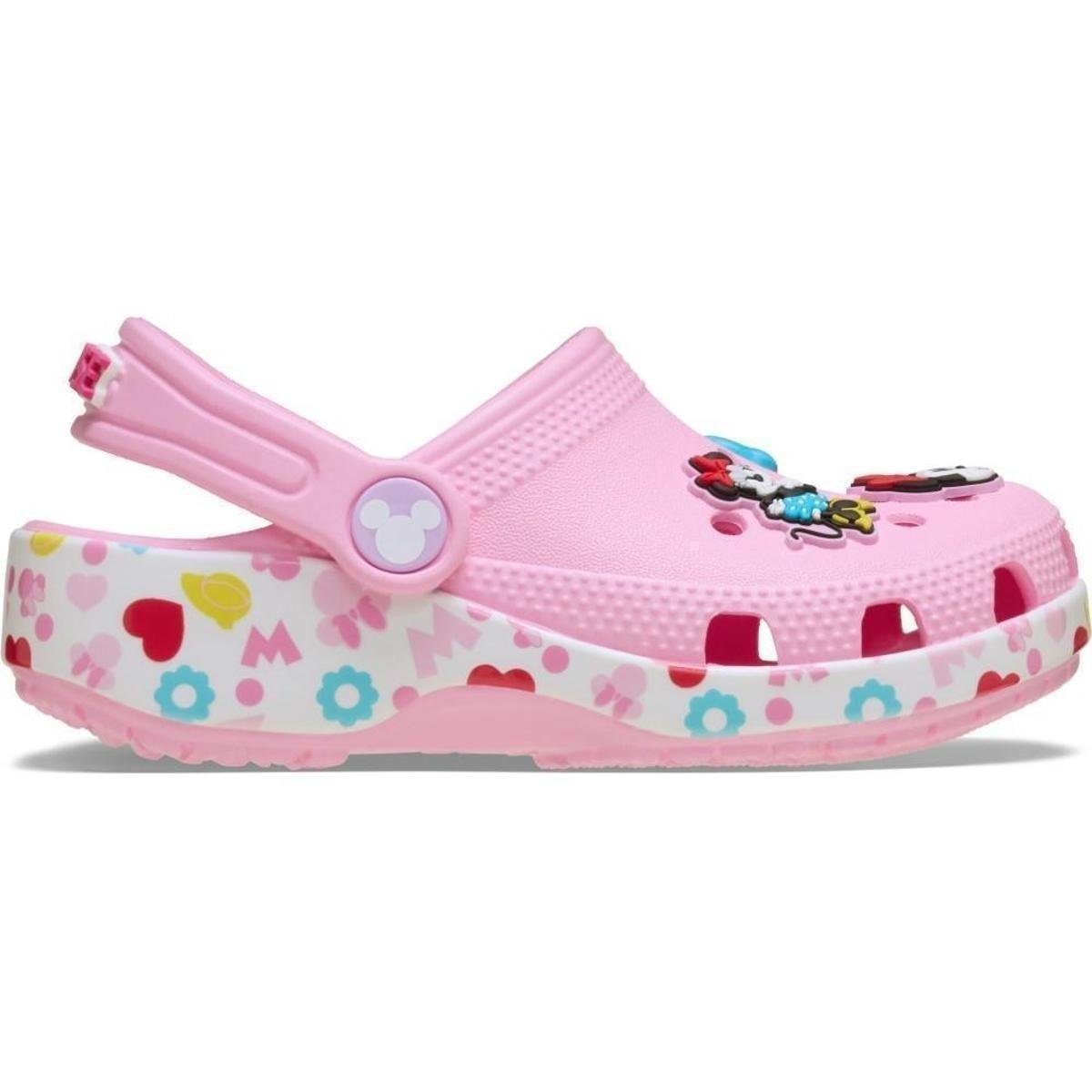 Sandália crocs mickey and friends minnie classic clog t multi Menor preço em Sandália crocs mickey and friends minnie classic clog t multi