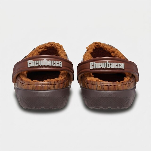 Sandália crocs star wars classic lined clog infantil espresso