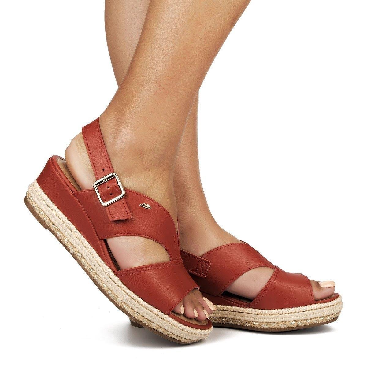 Sandália Dakota Anabela Feminina Z6421 | Zattini