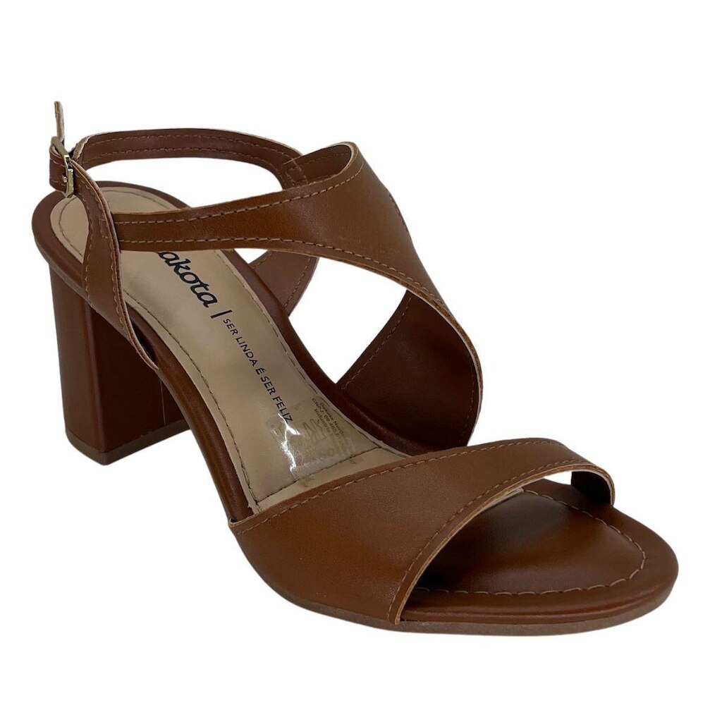 Sandália Dakota de Salto Bloco Y8764 - Feminino