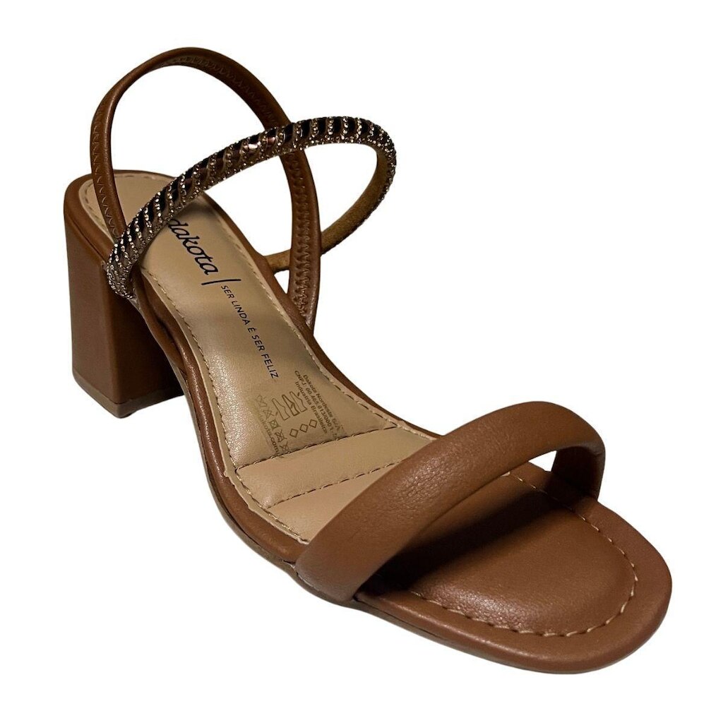 Sandália Dakota de Salto Bloco Y9962 - Feminino