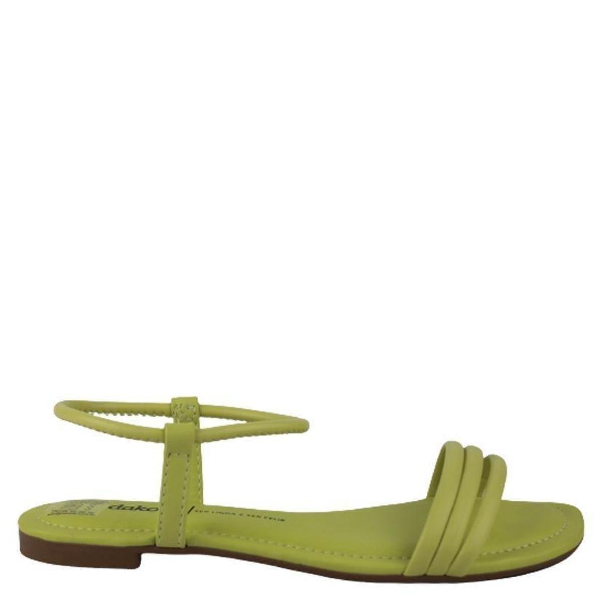 Sandália Dakota Rasteira Tiras Menor preço em Sandália Dakota Rasteira Tiras