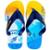 Sandalia Dedo Mormaii Tropical Surf Dedo Confortável Original - Azul+amarelo