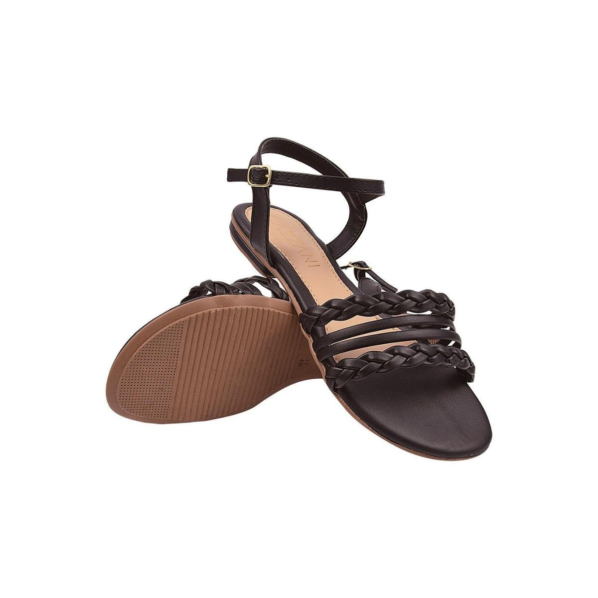 Sandalia dia a dia Chinelo Ajuste Salto Baixo Premium - Preto Menor preço em Sandalia dia a dia Chinelo Ajuste Salto Baixo Premium - Preto