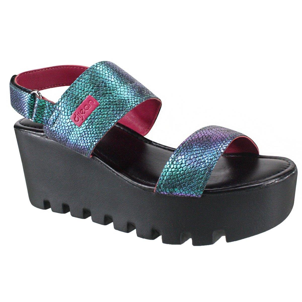 sandália dijean plataforma