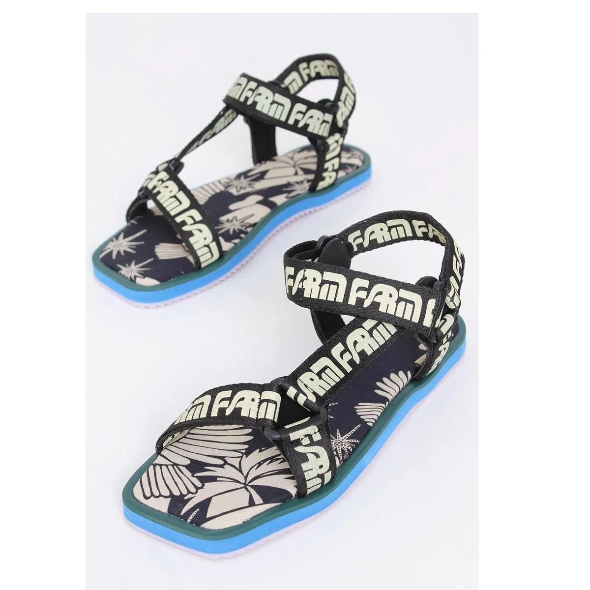 Sandalia Farm Papete Ana Areia - Preto é ruim? Sandalia Farm Papete Ana Areia - Preto é boa?