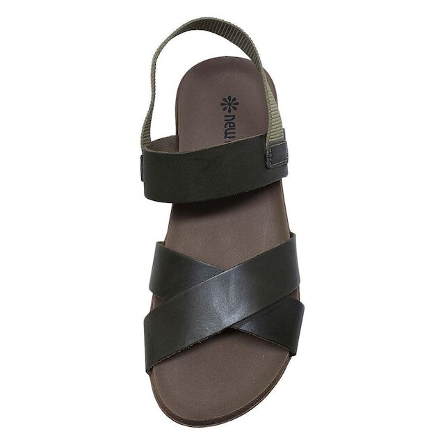 Sandalia Feminina Ajustavel Elastico Calce Facil New Face