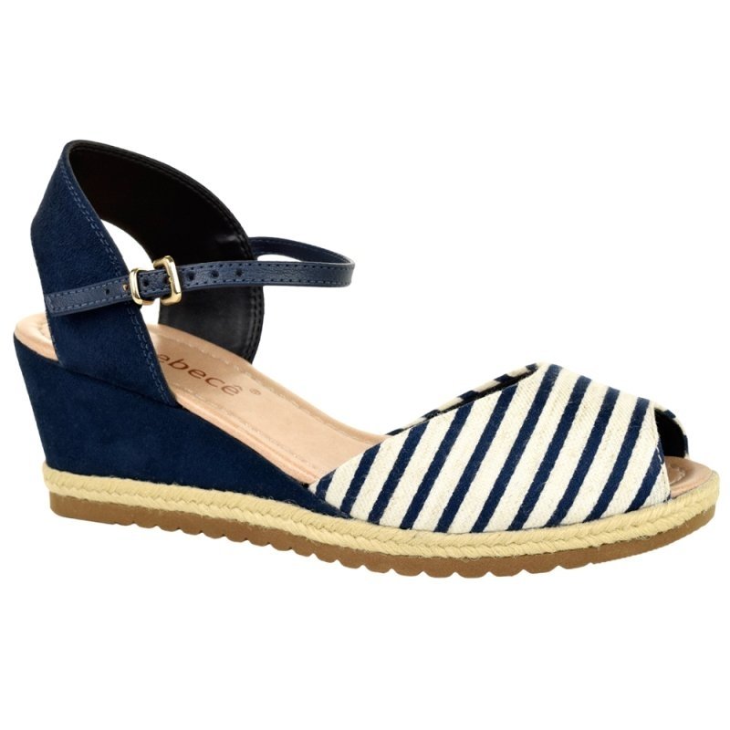 sandalia bebece azul