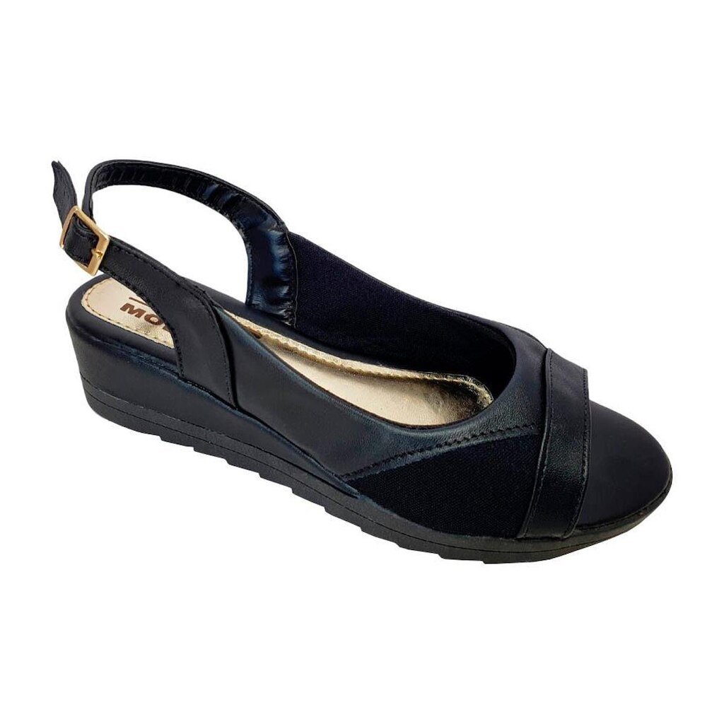 Sandália Feminina Anabela Super Conforto Joanetes Moda Pé