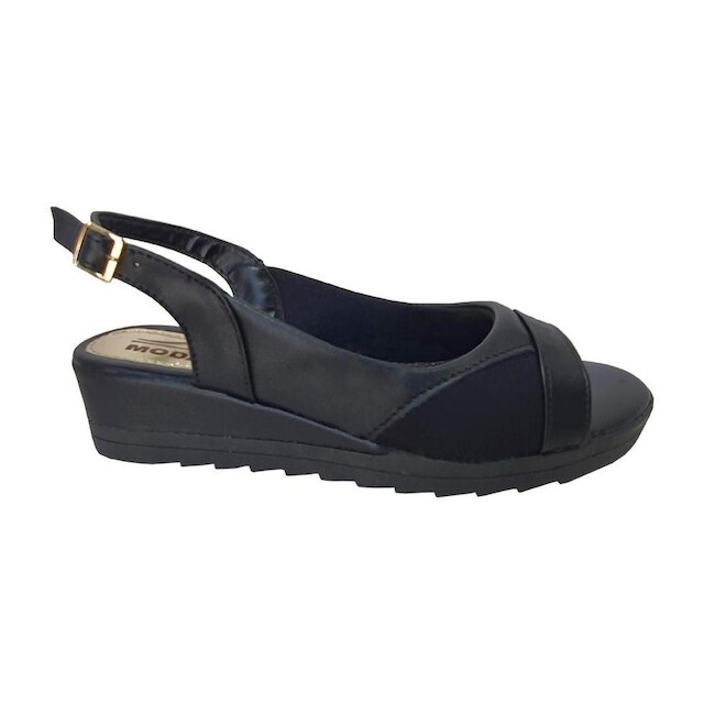 Sandália Feminina Anabela Super Conforto Joanetes Moda Pé