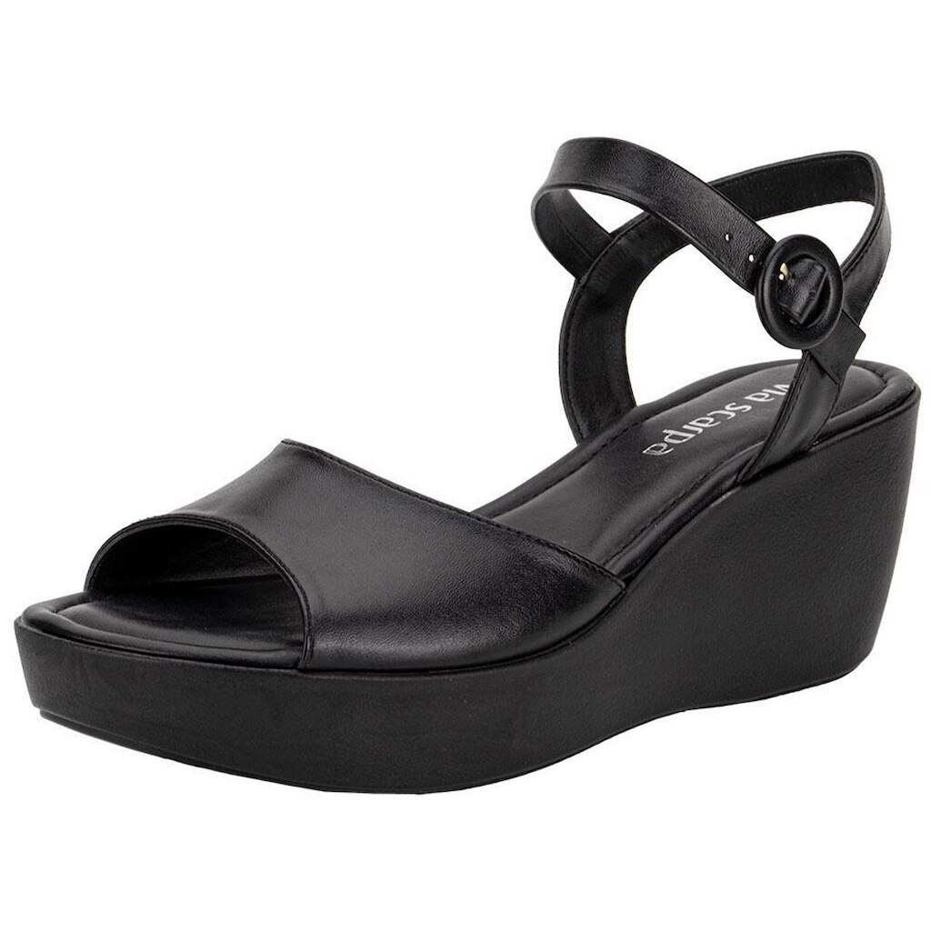 Sandália Feminina Anabela Via Scarpa 175718842