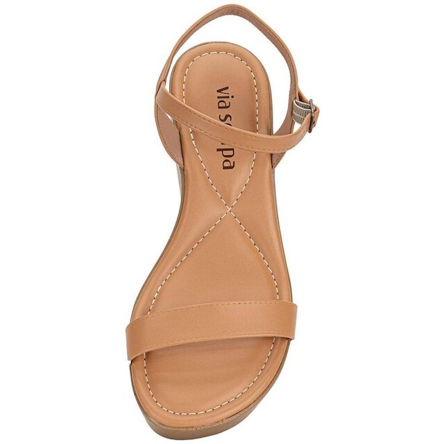 Sandália Feminina Anabela Via Scarpa 175718844