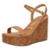 Sandália Feminina Anabela Vizzano 6590100 - Caramelo