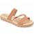 Sandália Feminina Benévola Comfort Papete Slide Palmilha EVA Macia Antiderrapante Fácil de Calçar - Nude