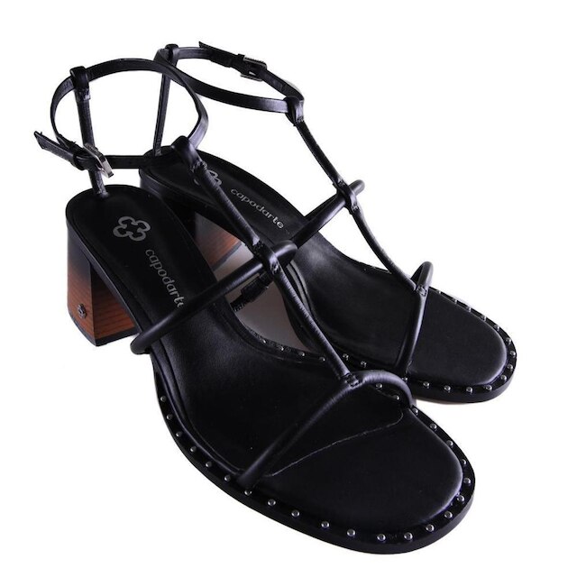 Sandália Feminina Capodarte 4018562 Preto