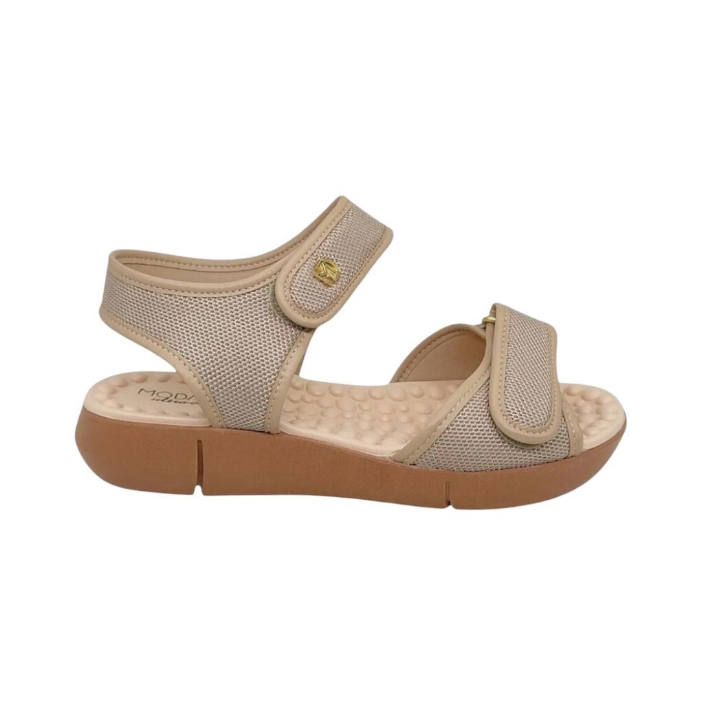 Sandália Feminina Casual Dia a Dia Tecnologia Reflex Sense Ortpédica Masssageadora Modare 7142118