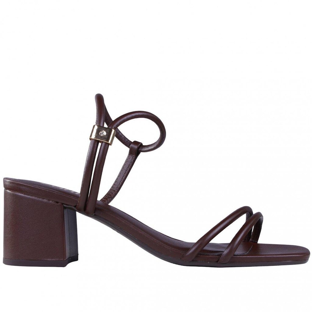 Sandália Feminina com Salto Bloco Zariff 436013