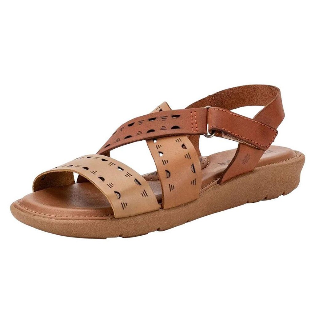 Sandalia Feminina Estilo Conforto Calce Facil Leve New Face