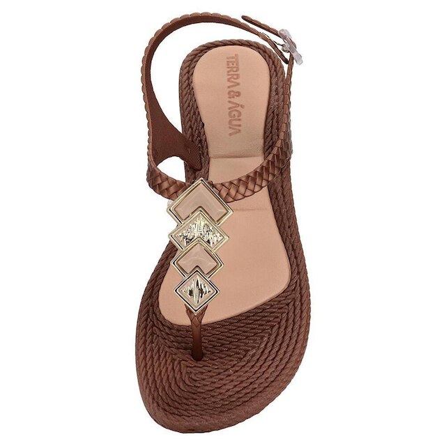 Sandália Feminina Flat Terra & Água 211405