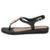 Sandália Feminina Flat Terra & Água 211405 - Preto