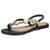 Sandália Feminina Flat Terra & Água 260113 - Preto
