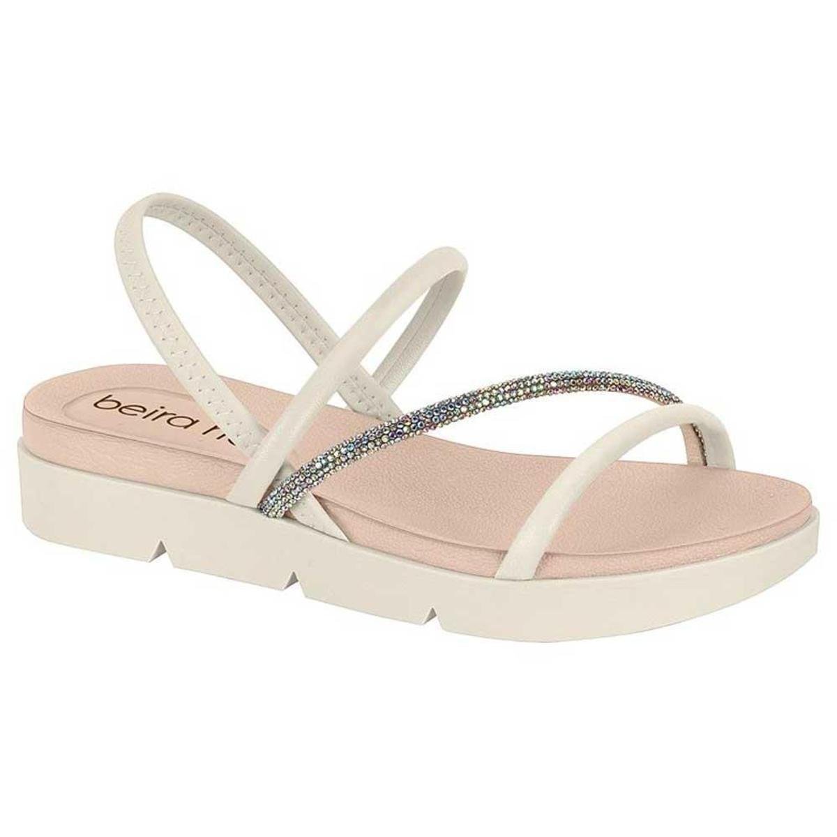 Sandalia Beira Rio Aurora Boreal Compre Online Zattini