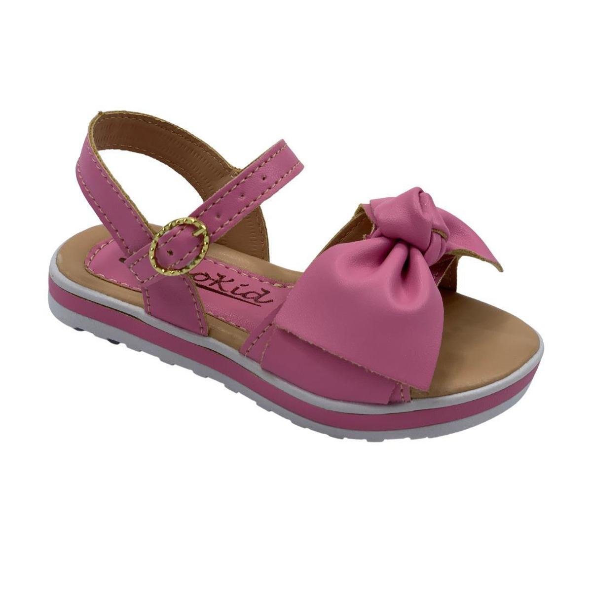 Sandália Feminina Flox Flatform Infantil Passokid - Rosa Menor preço em Sandália Feminina Flox Flatform Infantil Passokid - Rosa