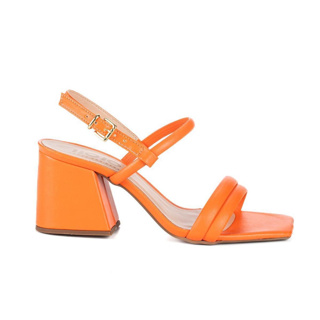 Sandália Feminina Jjojo Moda Otaviana Salto Médio 7 Cm