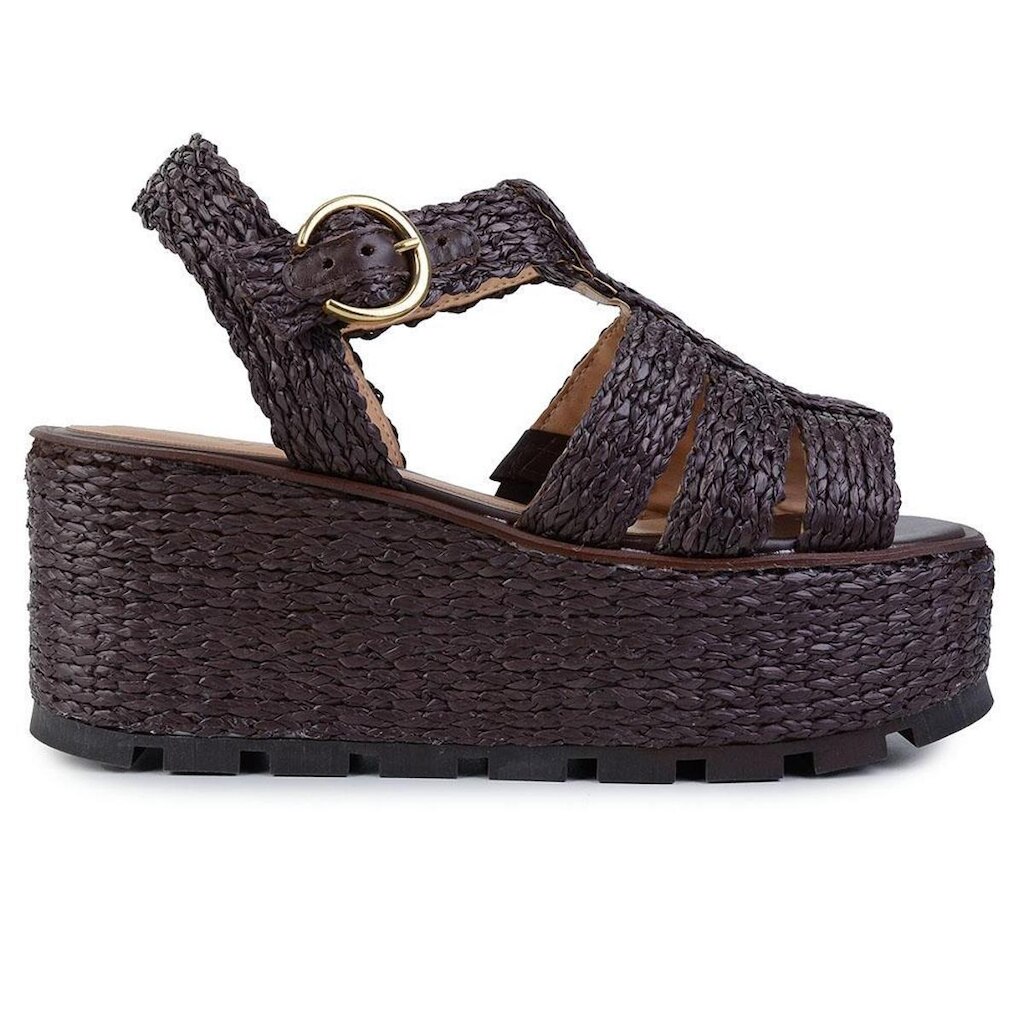 Sandália Feminina Luiza Barcelos Marrom Coffee - 1426