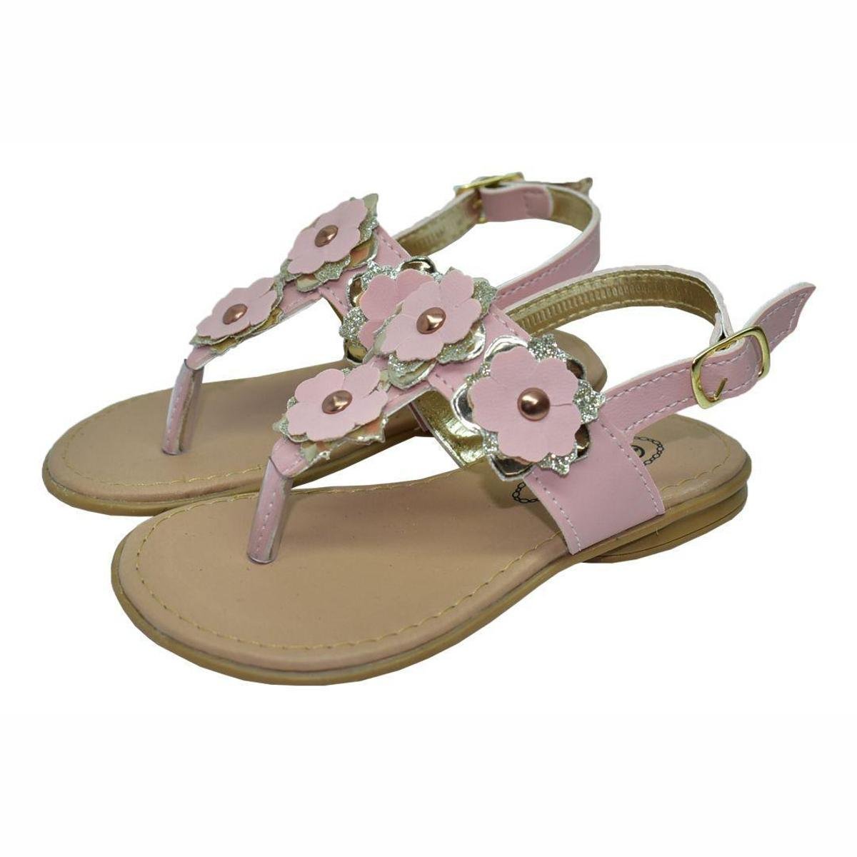 Sandalia Feminina Menina Infantil GotaKids 20/27 - Rosa Menor preço em Sandalia Feminina Menina Infantil GotaKids 20/27 - Rosa