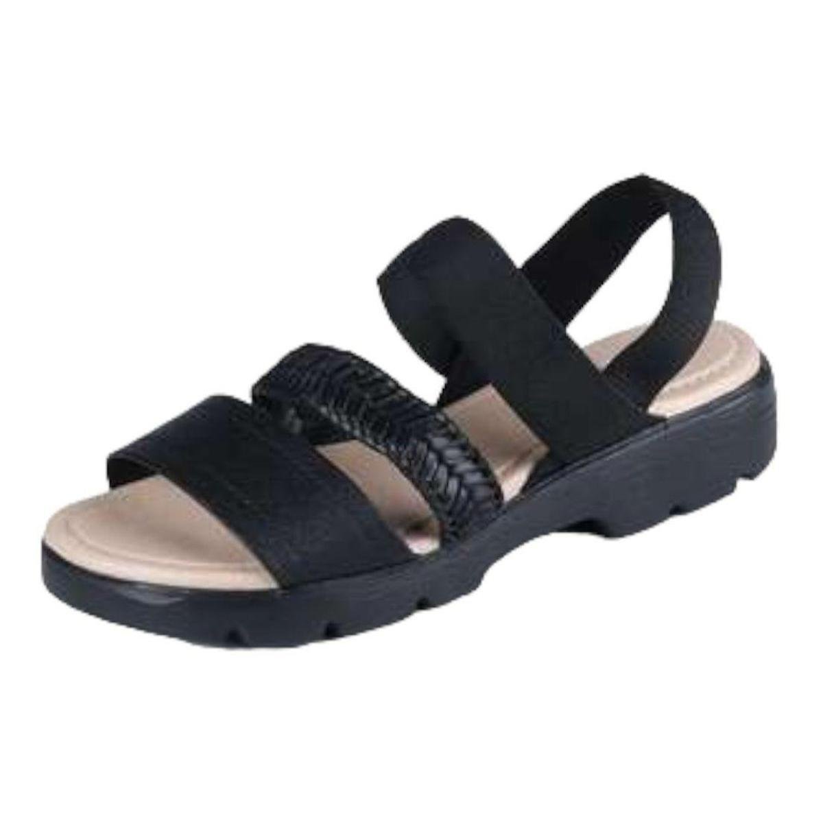 Sandália Feminina Modare Ortopédica Ultraconforto 7170.109 - Preto Menor preço em Sandália Feminina Modare Ortopédica Ultraconforto 7170.109 - Preto