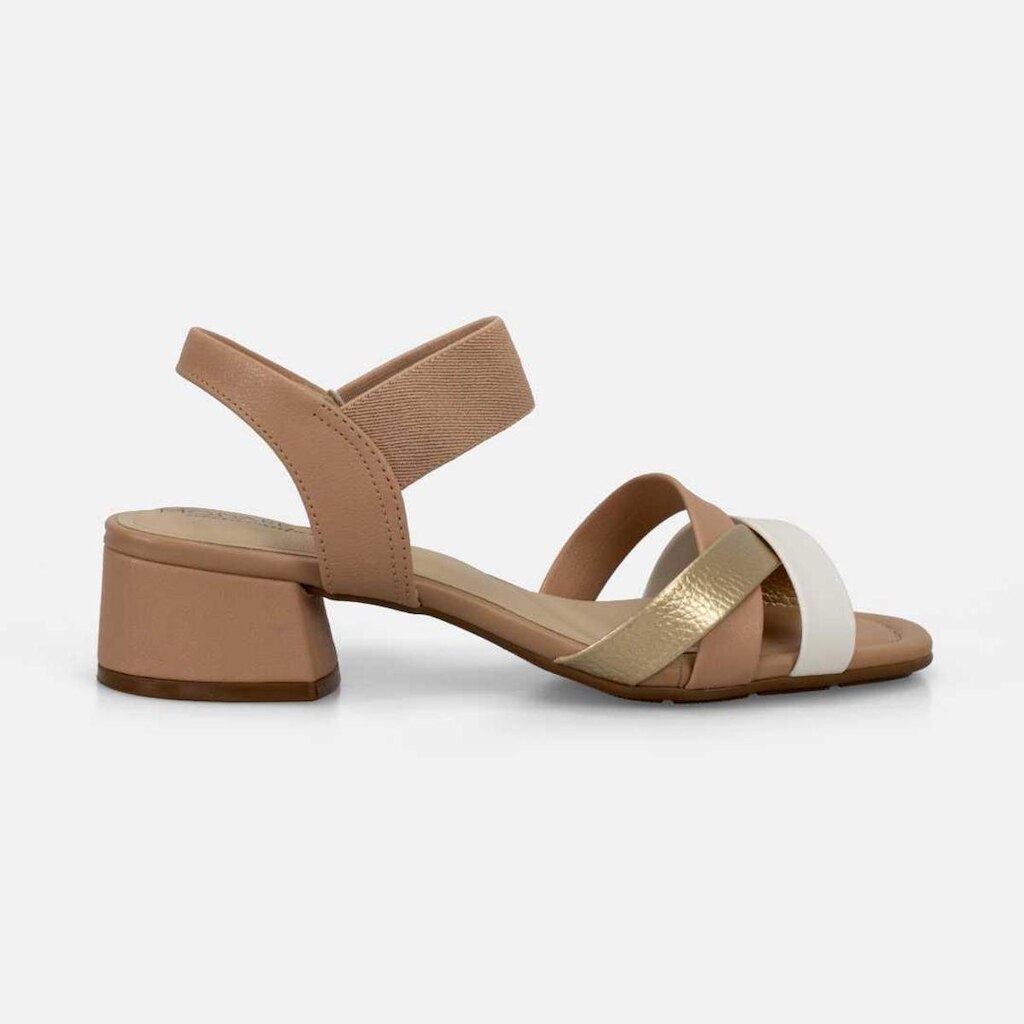 Sandalia Feminina Modare Salto Baixo Quadrado 7211213