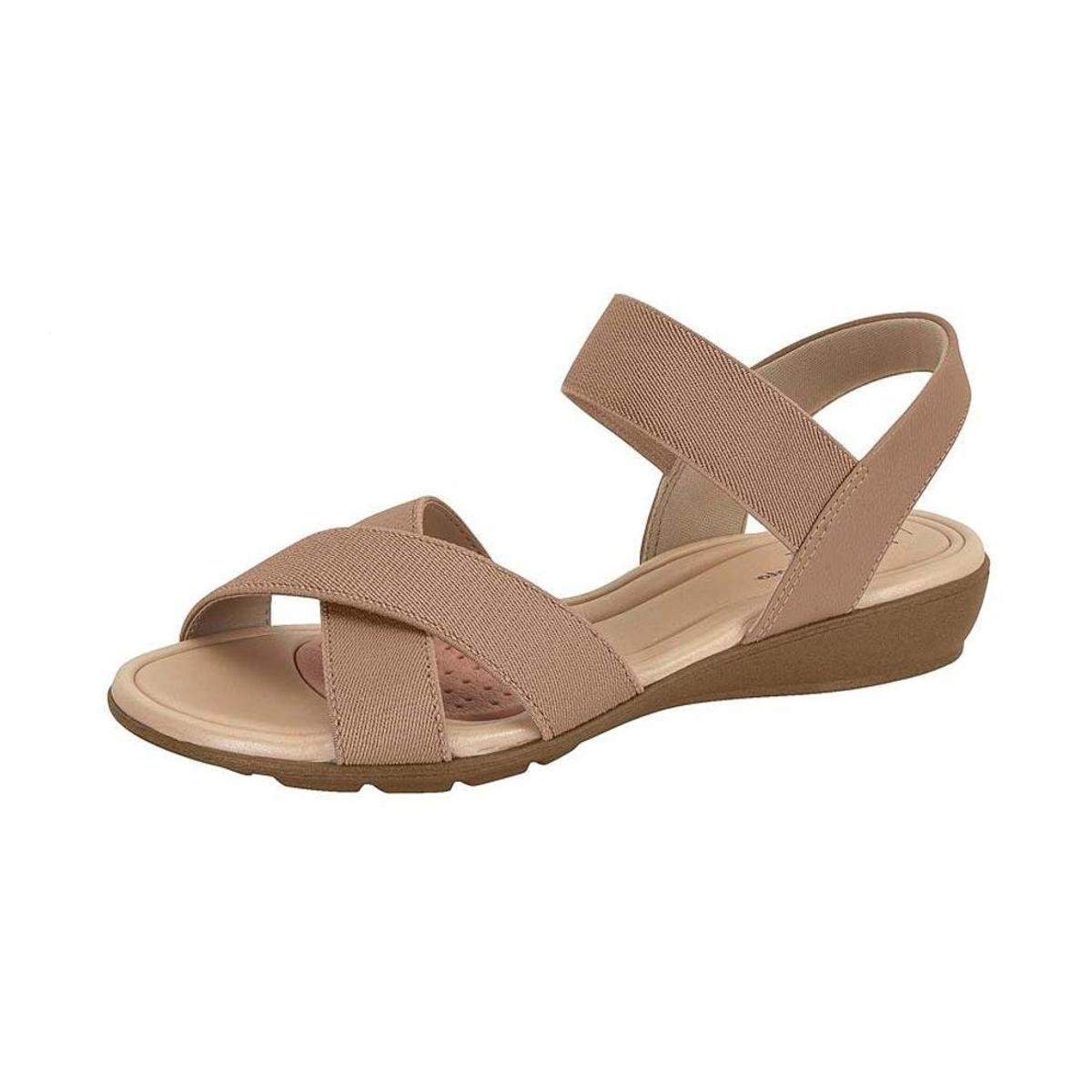 Sandalia Feminina Modare Ultraconforto 7127.235 - Nude Menor preço em Sandalia Feminina Modare Ultraconforto 7127.235 - Nude