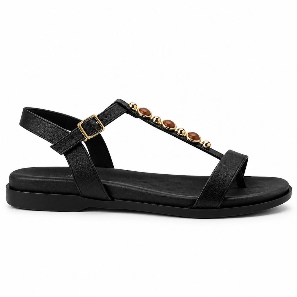 Sandália Feminina Modare Ultraconforto Napa Floather com Detalhes