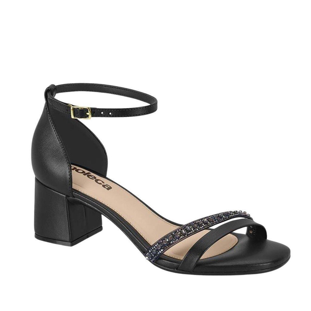 Sandália Feminina Moleca 5496.104 Preto