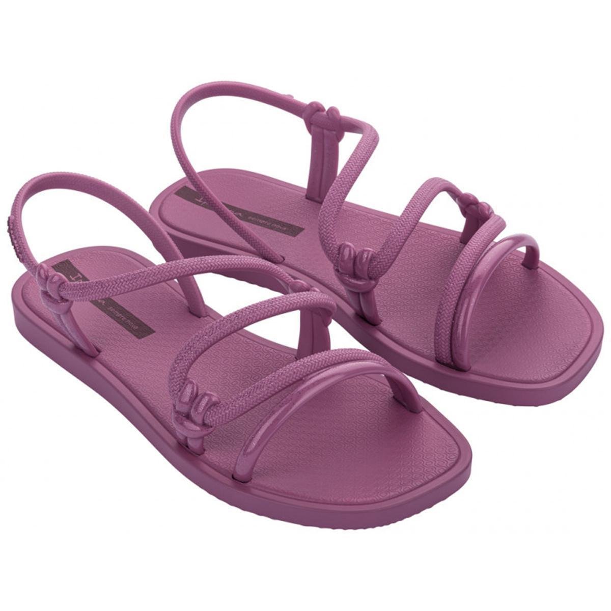 Sandália Feminina multi tiras Ipanema Solar mais 26984 - Lilás Menor preço em Sandália Feminina multi tiras Ipanema Solar mais 26984 - Lilás