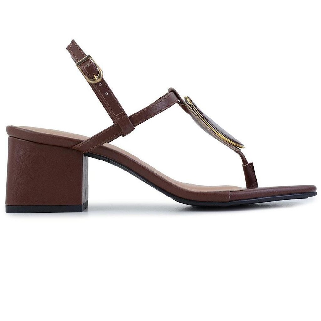 Sandália Feminina Offline Marrom - 5836