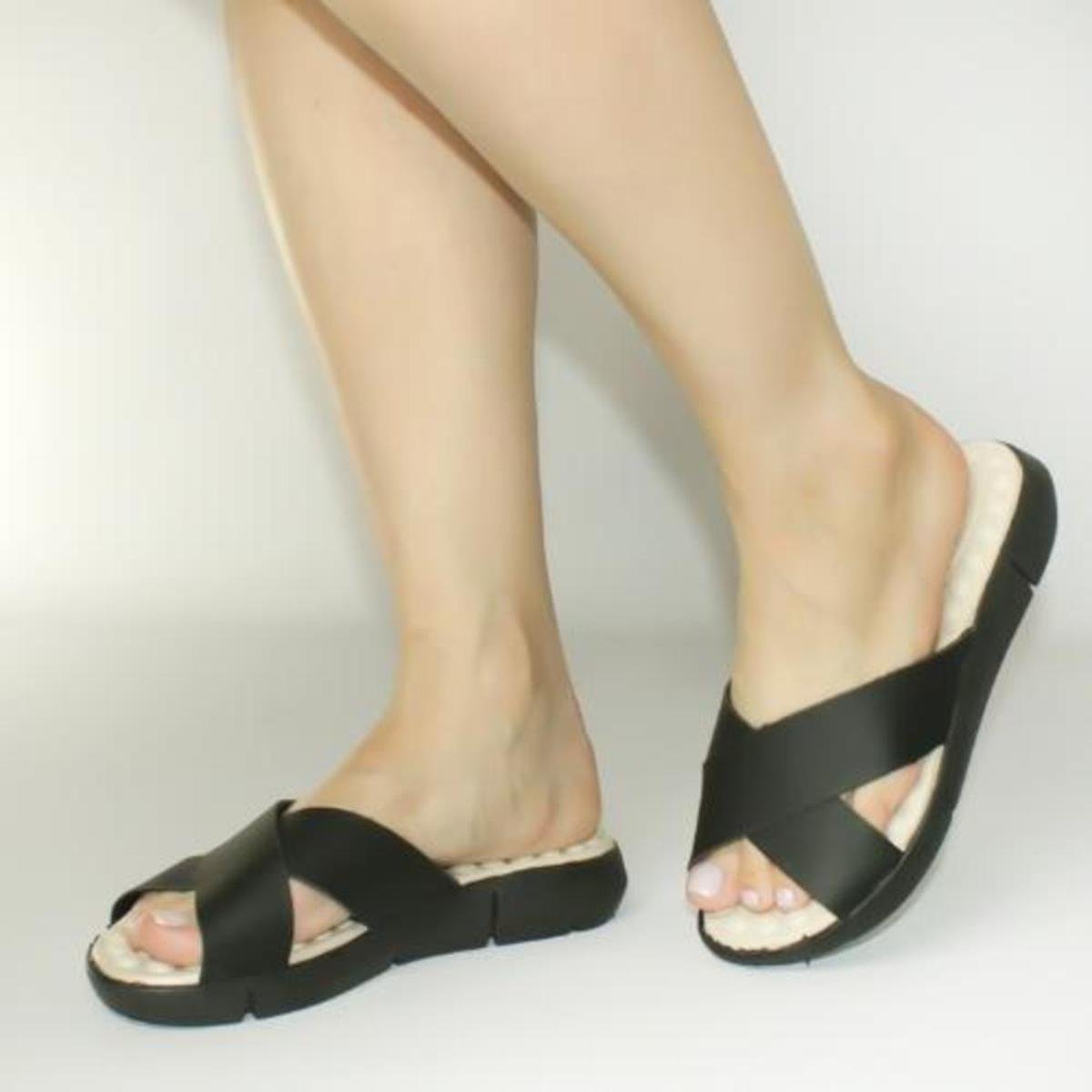 Sandália Feminina Ortopédica Solado Confortável Macia Menor preço em Sandália Feminina Ortopédica Solado Confortável Macia