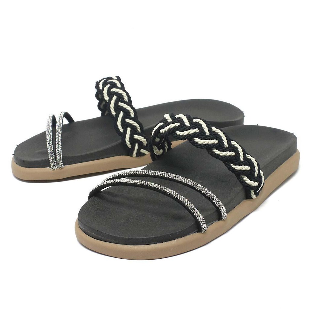 Sandália Feminina Papete  Flatform Confort