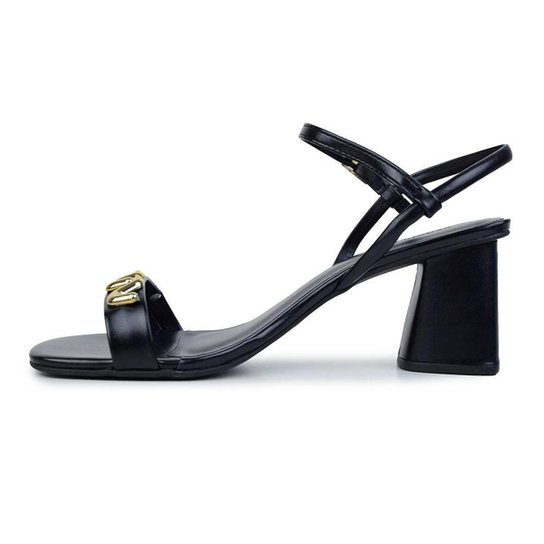 Sandália Feminina Renata Mello Elegance Preta - 8392