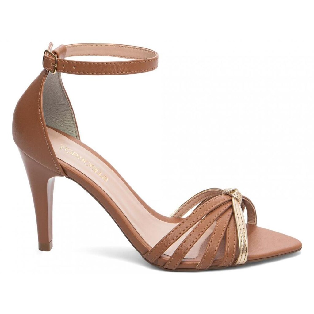 Sandalia Feminina Salto Alto Bico Fino Feminina 9 cm