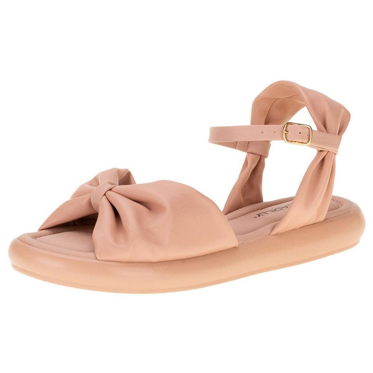 Sandália Feminina Salto Baixo Piccadilly - 500640 - Rosa Menor preço em Sandália Feminina Salto Baixo Piccadilly - 500640 - Rosa