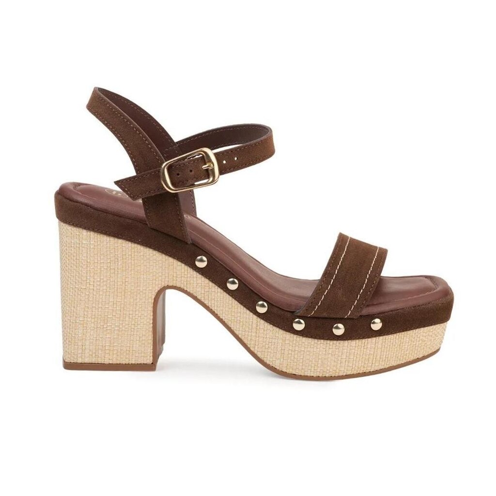 Sandalia Feminina Salto Bloco Bebece burky