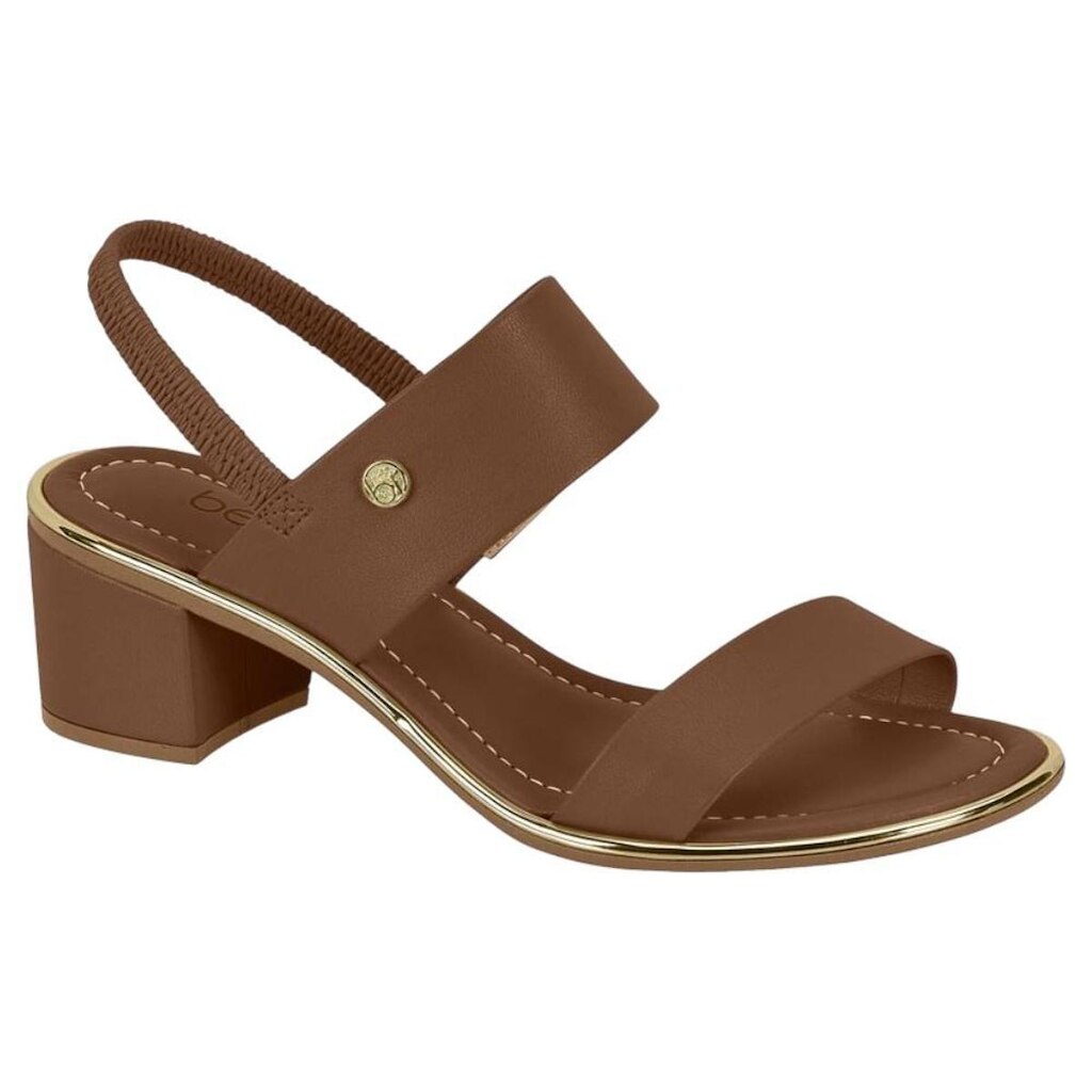 Sandalia Feminina Salto Bloco Beira Rio 8379.221