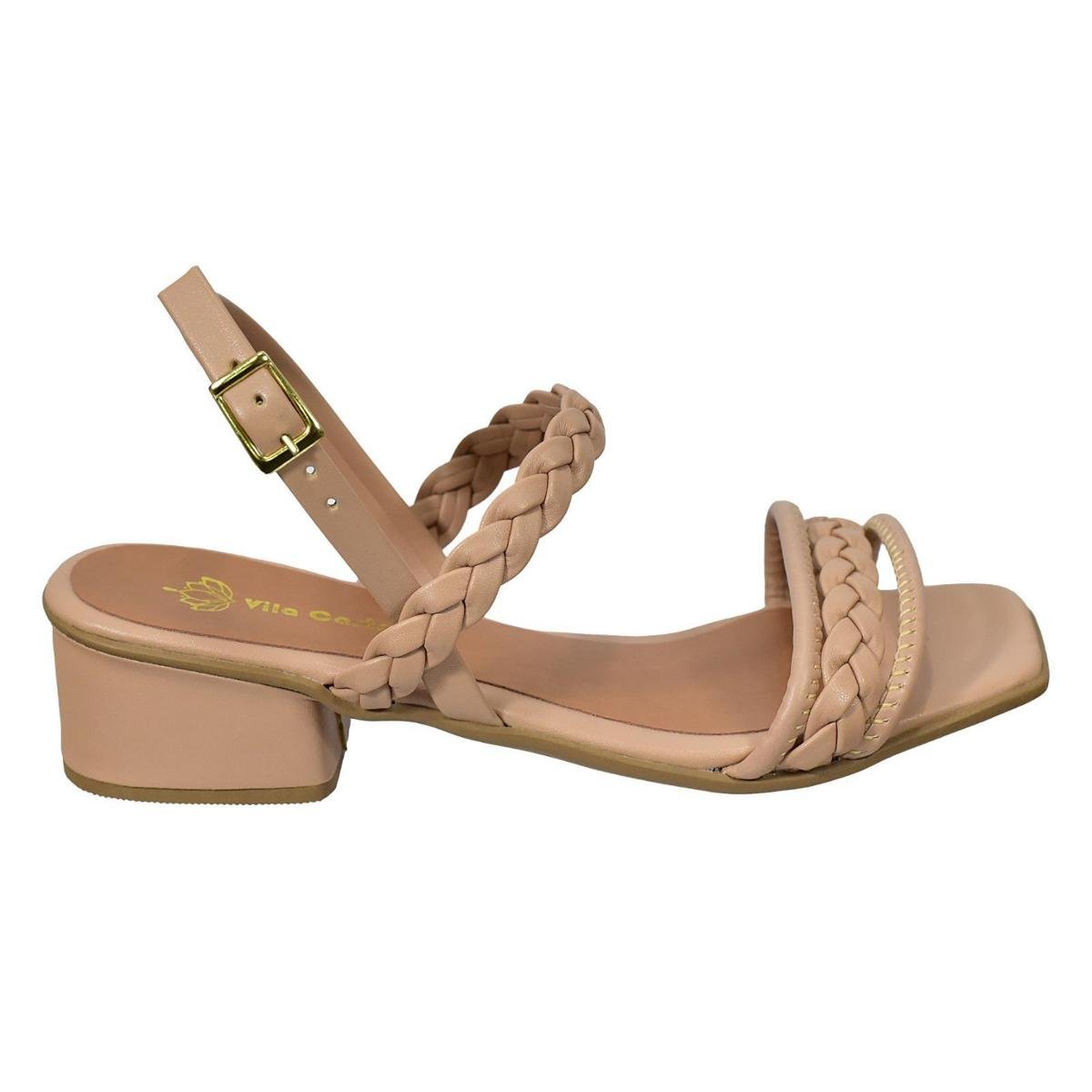 Sandália Feminina Salto Bloco Com Trazeirinha Elegante Casual Tamanco 191064 Menor preço em Sandália Feminina Salto Bloco Com Trazeirinha Elegante Casual Tamanco 191064